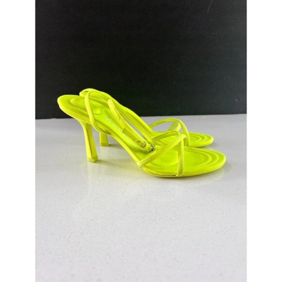 Alexander Wang Dahlia 85mm neon sandals Size 36 - Picture 2 of 9